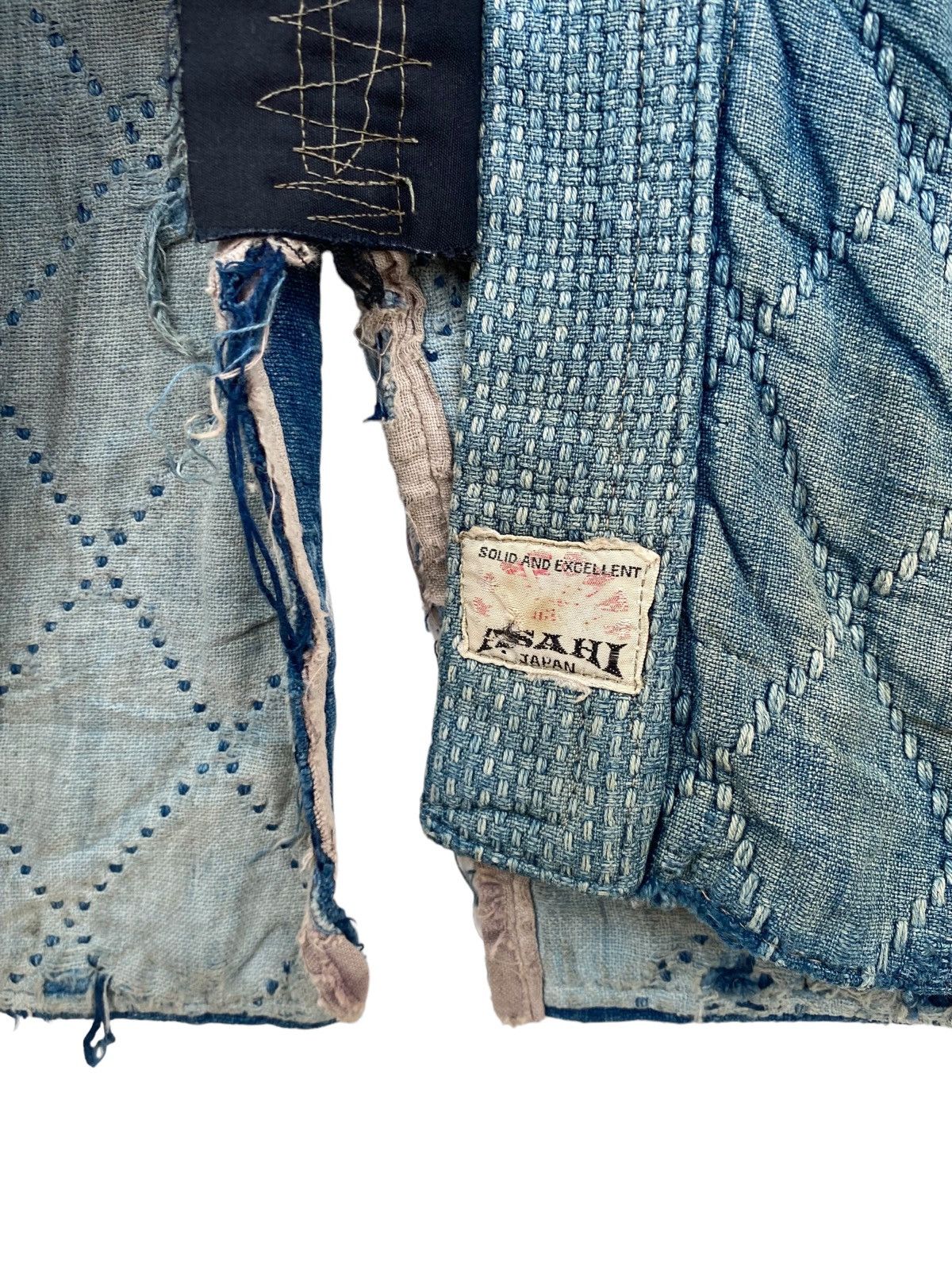 Indigo Vintage Distressed Indigo Beggar Kapital Visvim Inspired Size US M / EU 48-50 / 2 - 6 Thumbnail