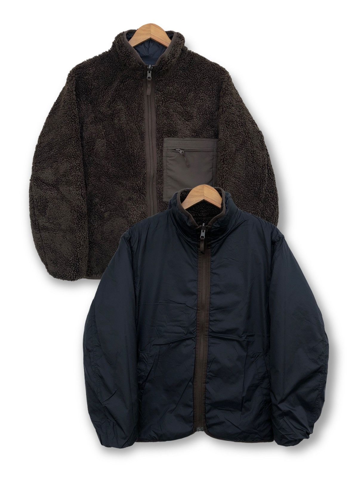 Undercover × Uniqlo 🔥RARE🔥 Uniqlo U Fleece Reversible Jacket Size US S / EU 44-46 / 1 - 3 Thumbnail