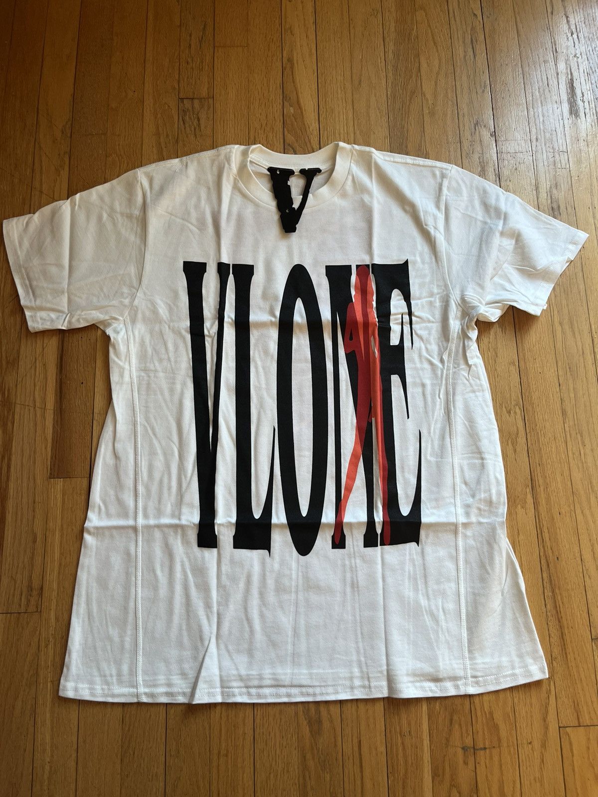 Vlone Hypnotizing T-shirt White Size XL