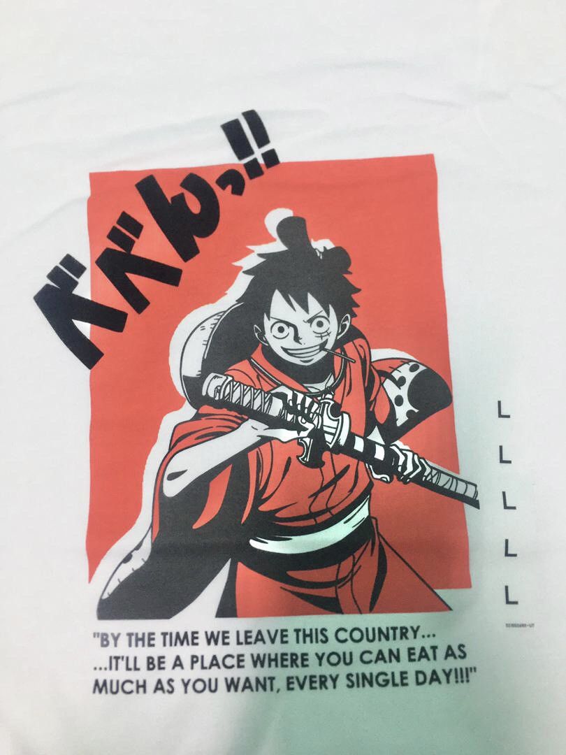 Cartoon Network × Japanese Brand × One Piece One Piece Land Of Wano T-shirt Size US L / EU 52-54 / 3 - 3 Thumbnail
