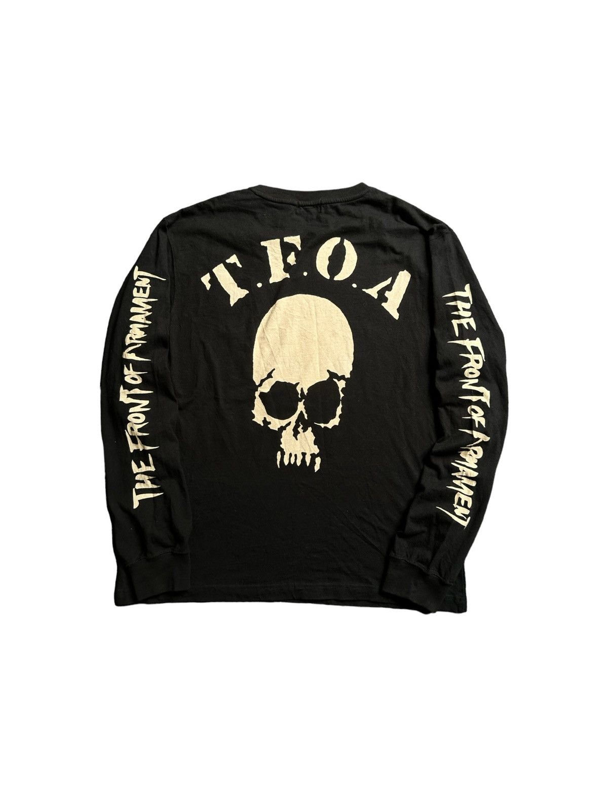 image of Anima Crown Worst T.f.o.a Anime By Hiroshi Takahashi in Black, Men's (Size XL)