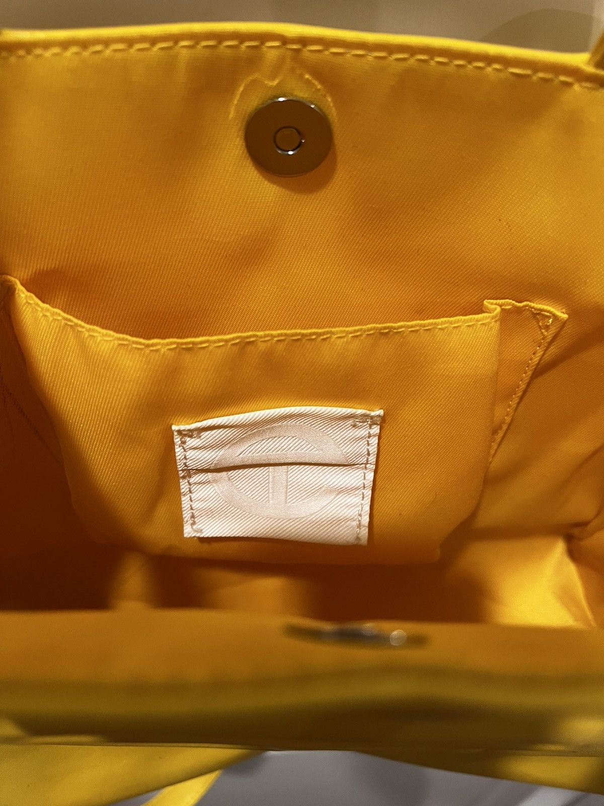Telfar Yellow Telfar Shopping Tote Size ONE SIZE - 3 Thumbnail