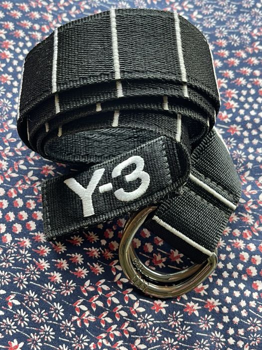 Yohji Yamamoto Yohii Yamamoto Y-3 Belt Adidas LOGO BELT | Grailed