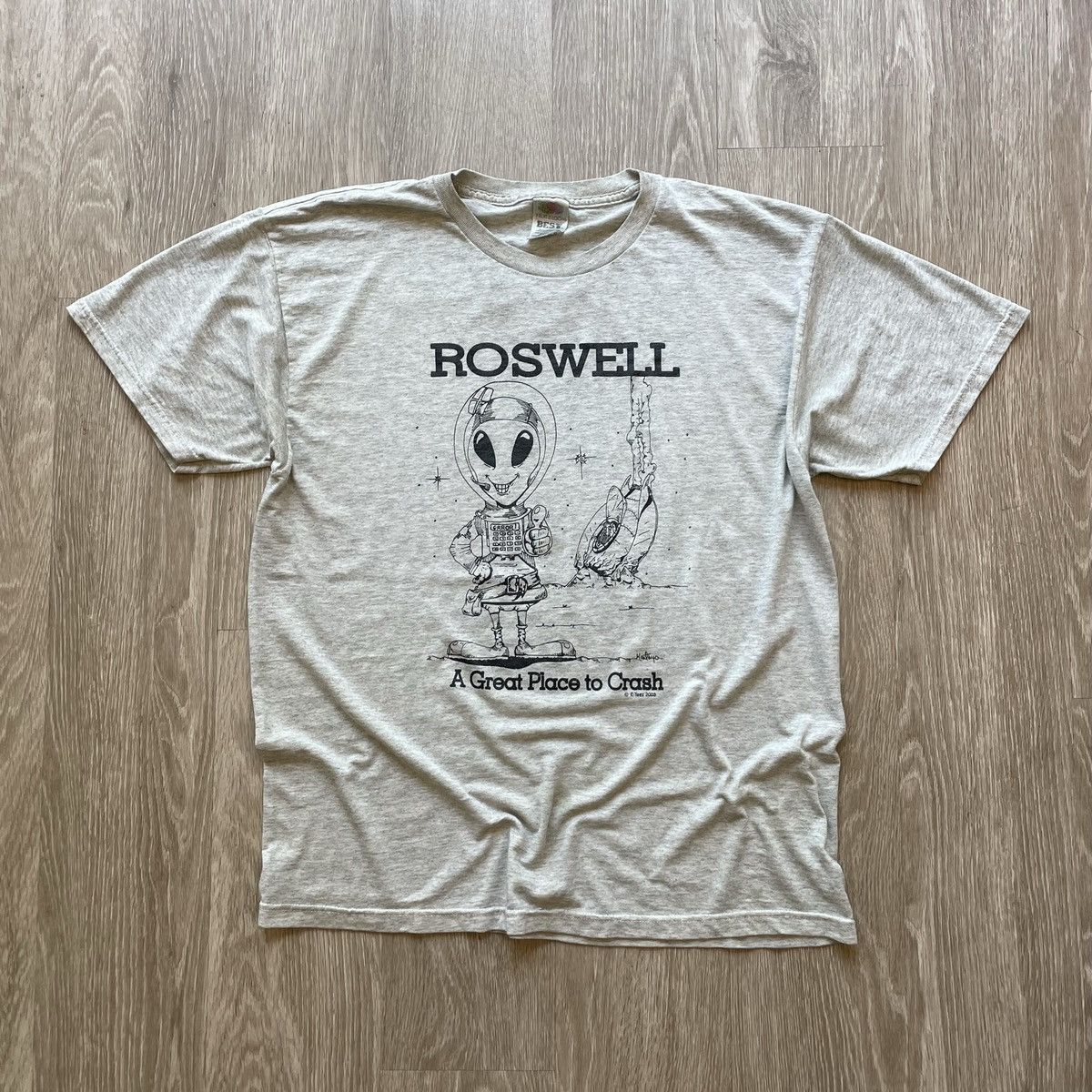 Vintage VIntage Alien UFO Humor Tshirt Size US L / EU 52-54 / 3 - 2 Thumbnail