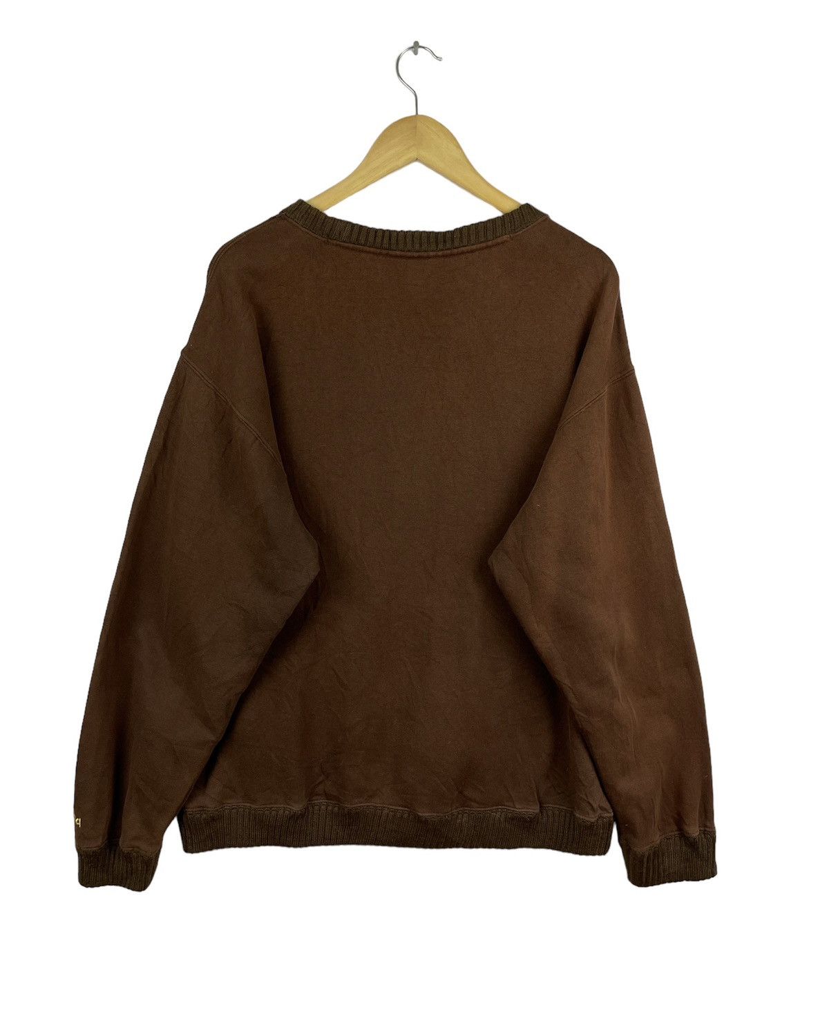 Gotcha Gotcha 1978 Embroidered Sweatshirt Brown Size L / US 10 / IT 46 - 4 Thumbnail