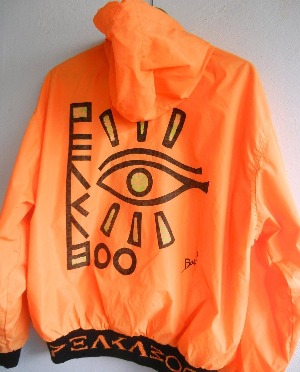 Vintage NEON PEAKABOO CRYSTAL EYE DESIGNED BY BASIL CO. LTD 80s Size US L / EU 52-54 / 3 - 5 Thumbnail