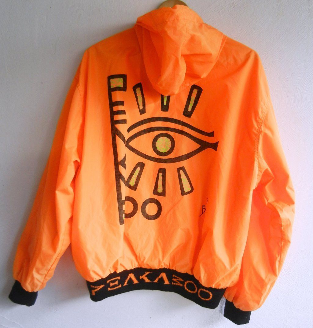 Vintage NEON PEAKABOO CRYSTAL EYE DESIGNED BY BASIL CO. LTD 80s Size US L / EU 52-54 / 3 - 4 Thumbnail