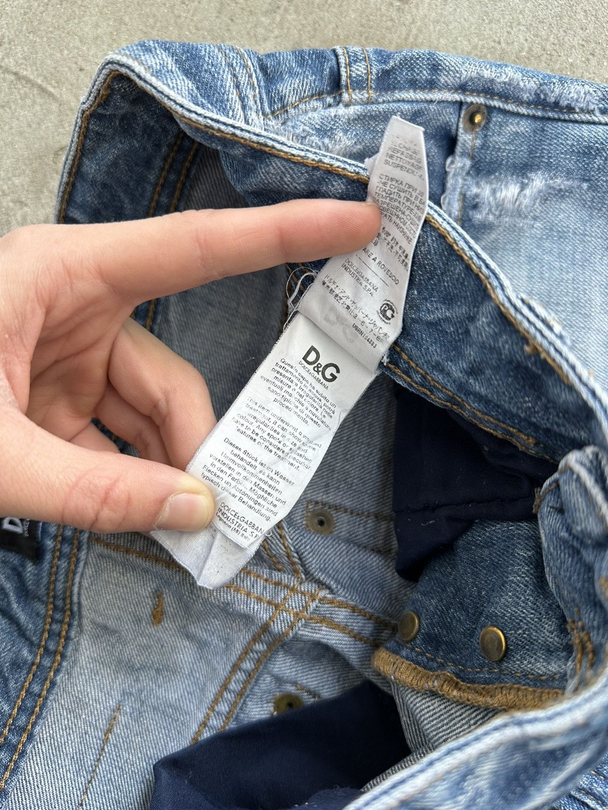 Dolce & Gabbana × Vintage Vintage Dolce & Gabbana Jeans Size US 28 / EU 44 - 18 Thumbnail