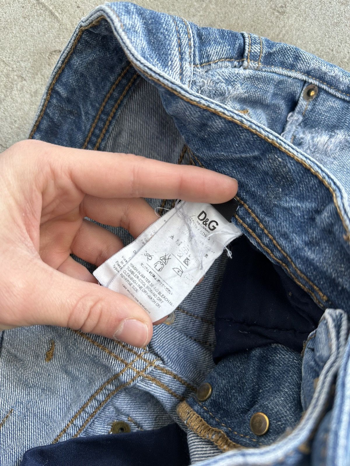 Dolce & Gabbana × Vintage Vintage Dolce & Gabbana Jeans Size US 28 / EU 44 - 16 Thumbnail