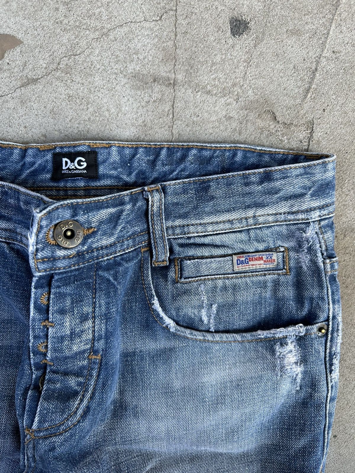Dolce & Gabbana × Vintage Vintage Dolce & Gabbana Jeans Size US 28 / EU 44 - 11 Thumbnail
