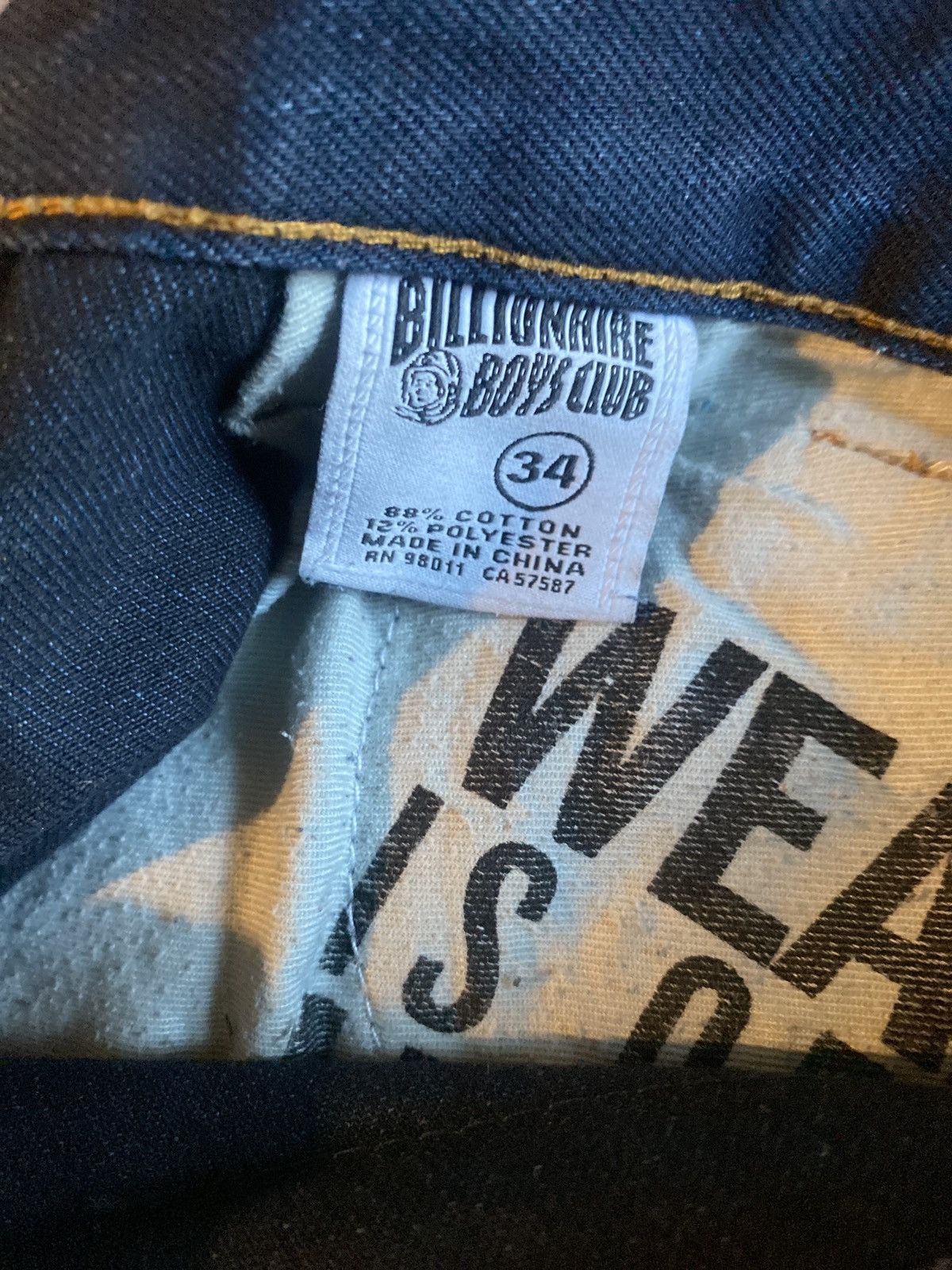 BBC denim jeans