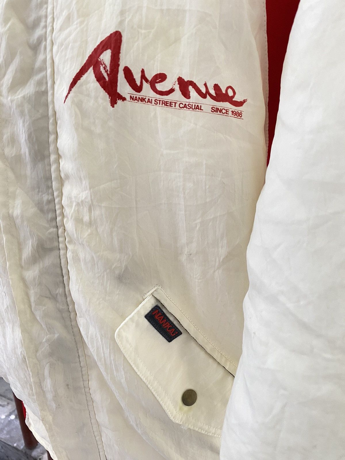 Japanese Brand × Vintage VTG AVENUE by NANKAI JAPANESE BRAND of MOTORSPORT JACKET Size US XL / EU 56 / 4 - 4 Thumbnail