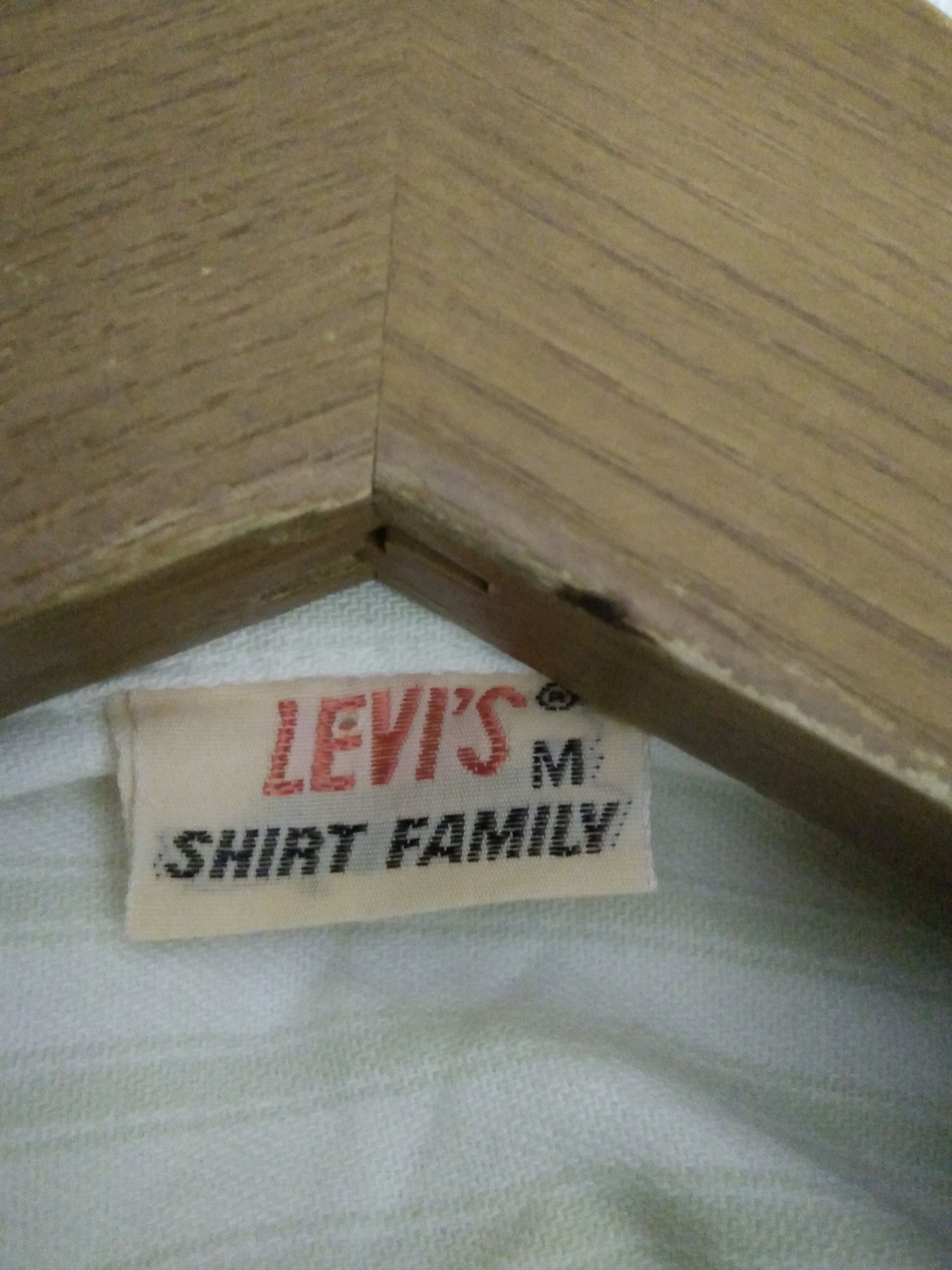 Levi's × Vintage 80/90s LEVIS DOUBLE POCKET SHIRT BUTTON (A646) Size US M / EU 48-50 / 2 - 3 Thumbnail