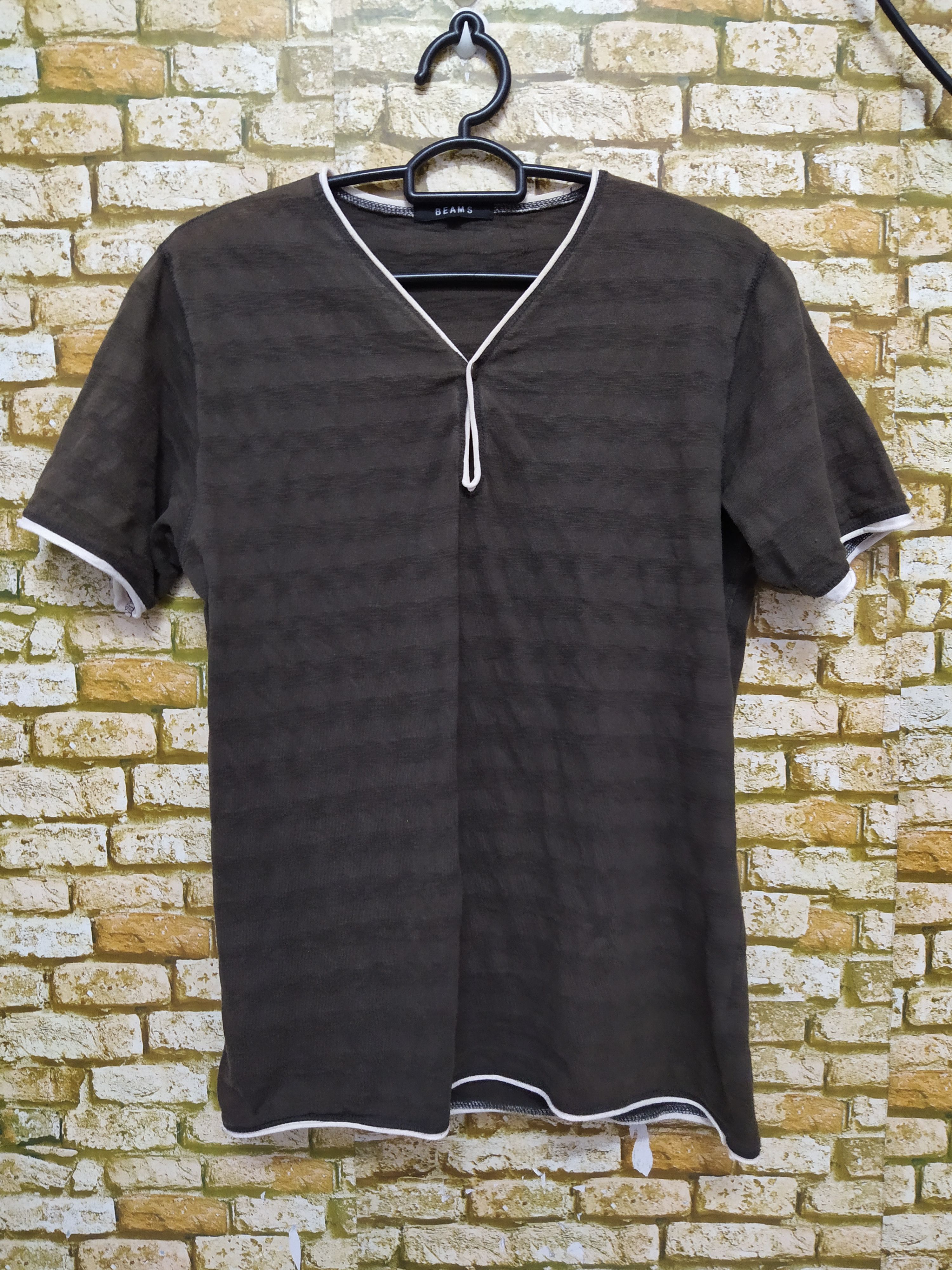 Beams Plus × Japanese Brand BEAMS JAPAN SHIRT LARGE (B614) Size US L / EU 52-54 / 3 - 1 Thumbnail