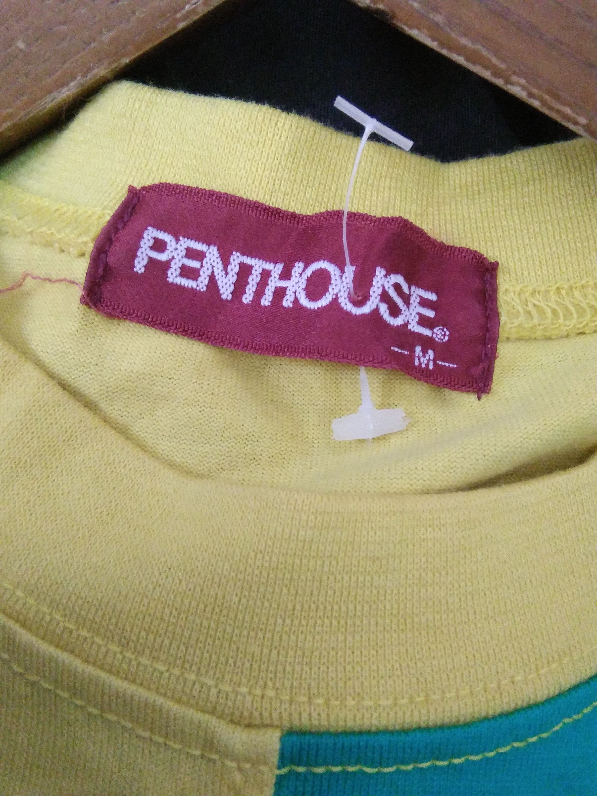 Japanese Brand × Vintage PENTHOUSE HARD EMBROIDERED SHIRT (A631) Size US M / EU 48-50 / 2 - 4 Thumbnail