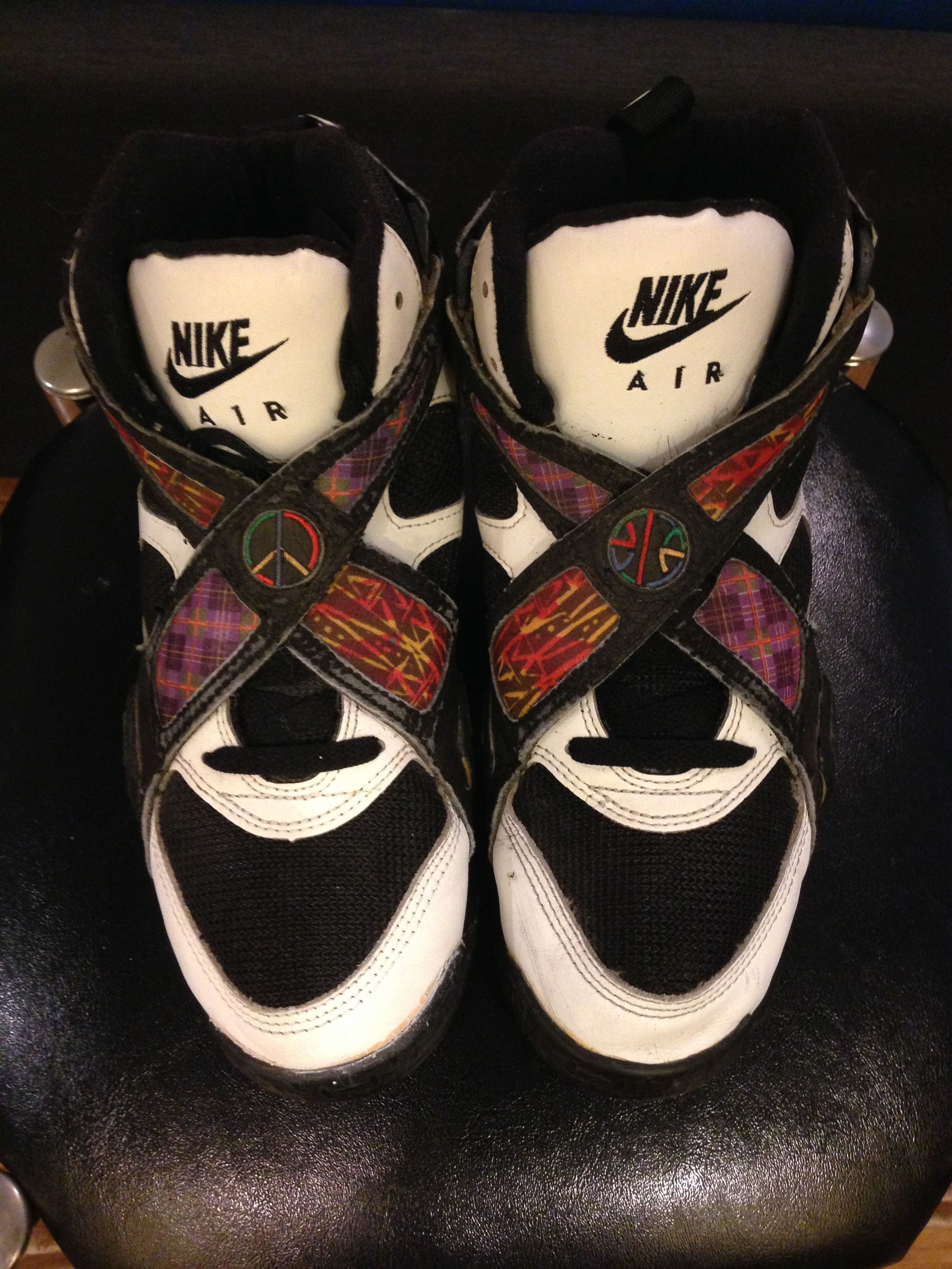 vintage nike air raid 1993 11.5,12 Peace Raids very Rare OG