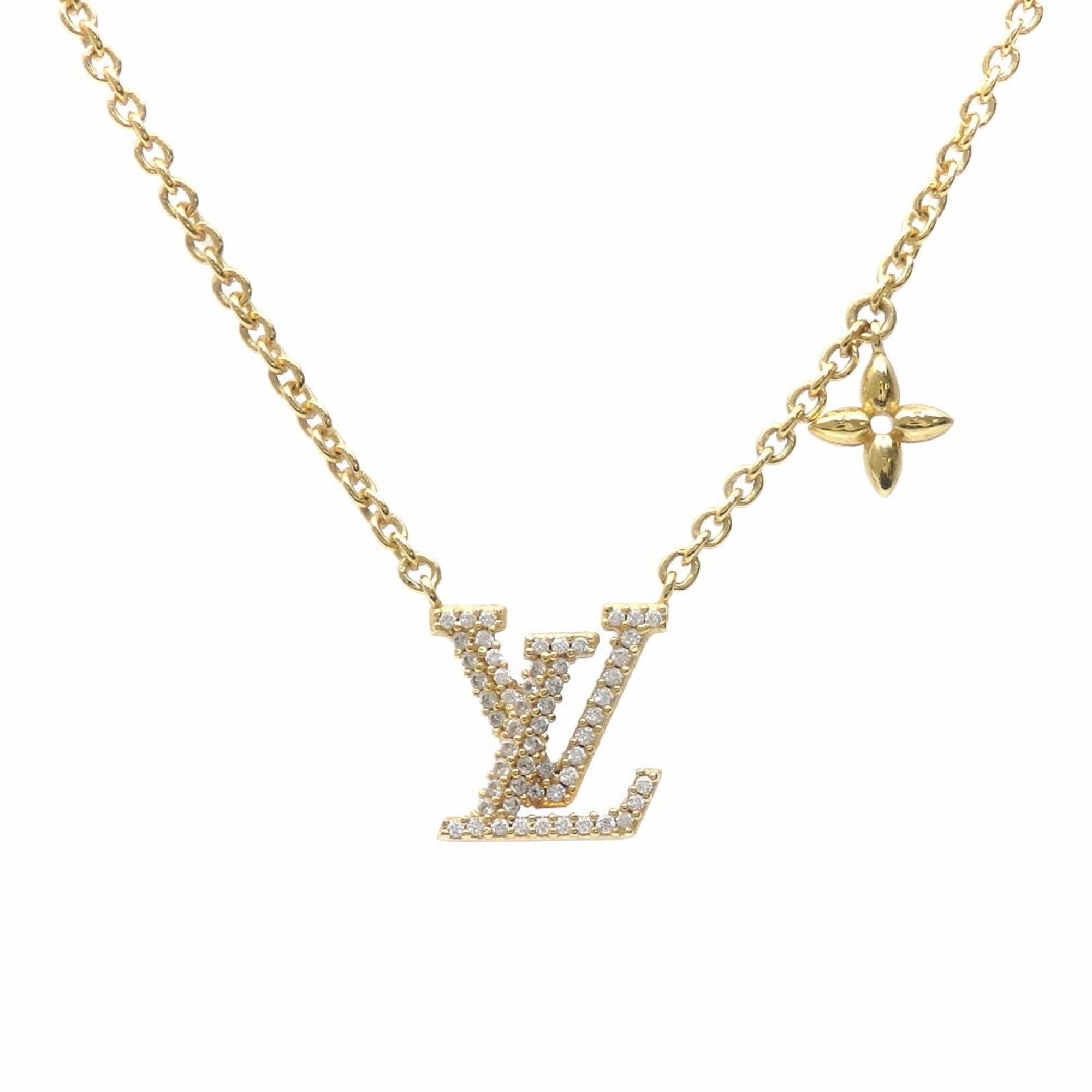 Louis Vuitton Necklace Women's Collier LV Iconic M00596 Gold