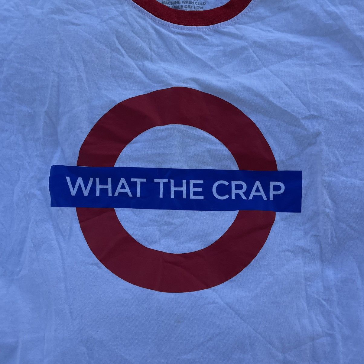 Vintage Vintage 90s Adult Tee What Crap Art Humor L Size US L / EU 52-54 / 3 - 4 Thumbnail