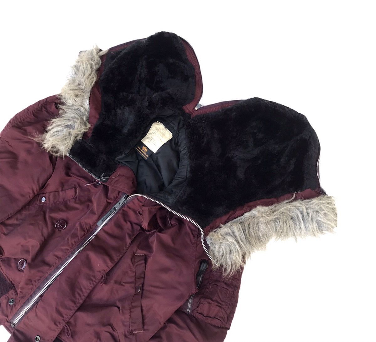 Alpha Industries Rare Vintage 80s Alpha Industries full zipper bomber jacket Size US M / EU 48-50 / 2 - 7 Thumbnail