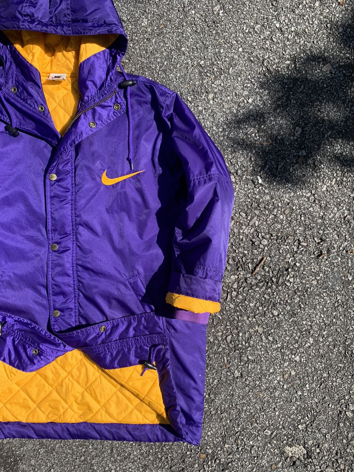 Nike 🔥Vintage NIKE BIG SWOOSH COACH JACKET Size US M / EU 48-50 / 2 - 5 Thumbnail