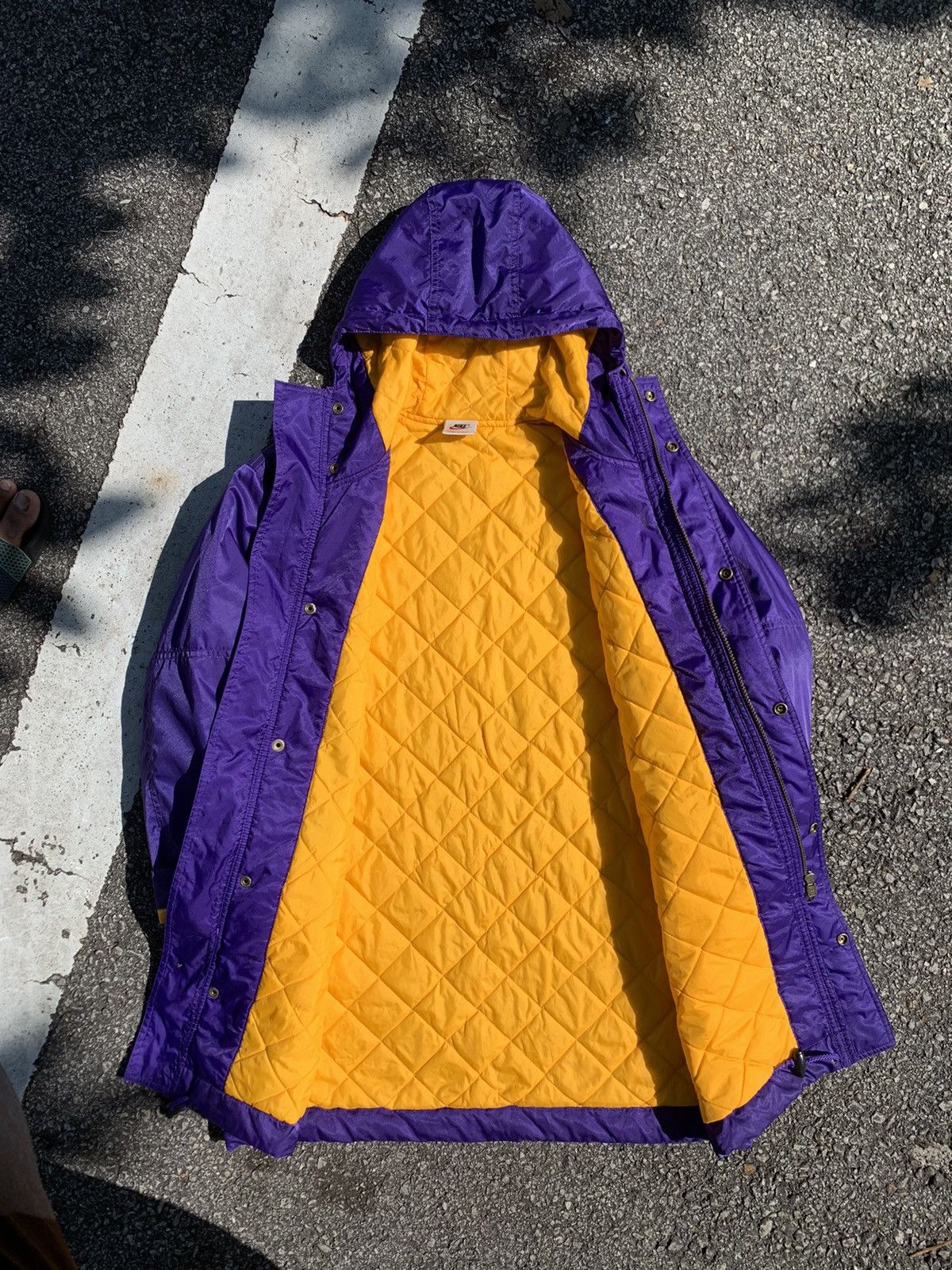 Nike 🔥Vintage NIKE BIG SWOOSH COACH JACKET Size US M / EU 48-50 / 2 - 9 Thumbnail