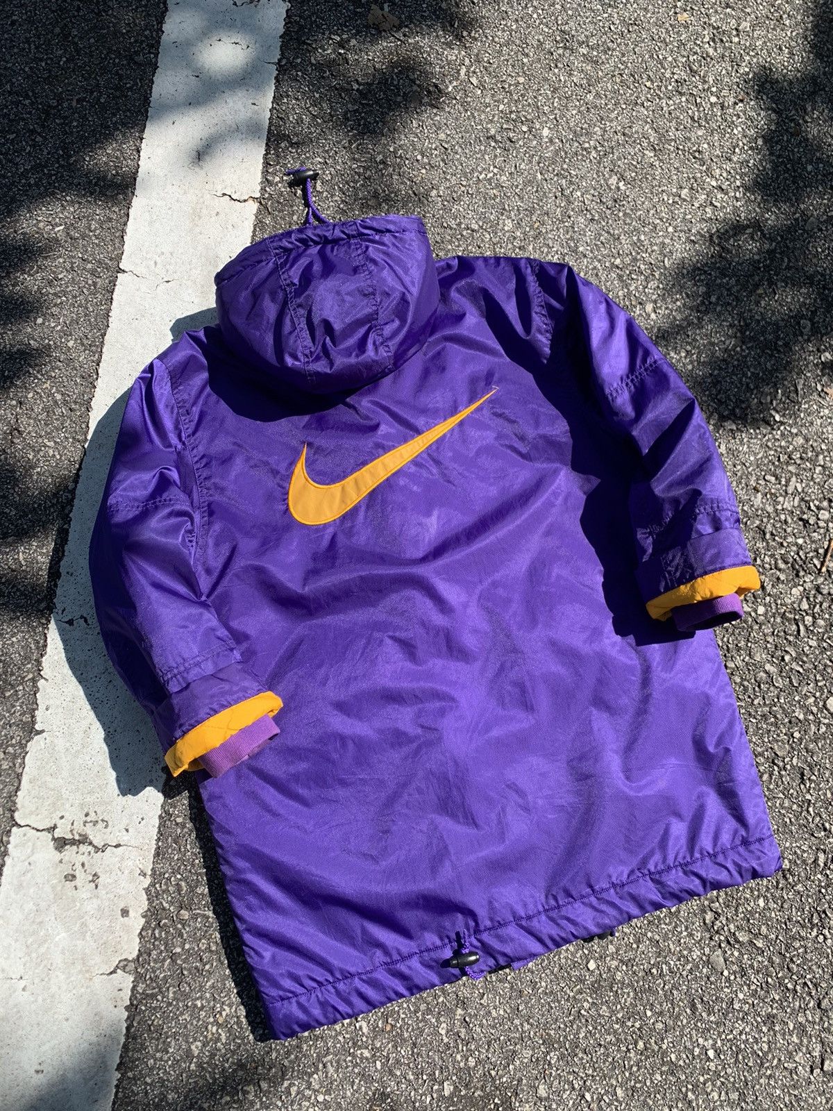Nike 🔥Vintage NIKE BIG SWOOSH COACH JACKET Size US M / EU 48-50 / 2 - 1 Thumbnail