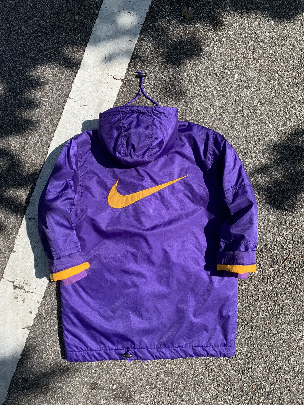 Nike 🔥Vintage NIKE BIG SWOOSH COACH JACKET Size US M / EU 48-50 / 2 - 10 Thumbnail