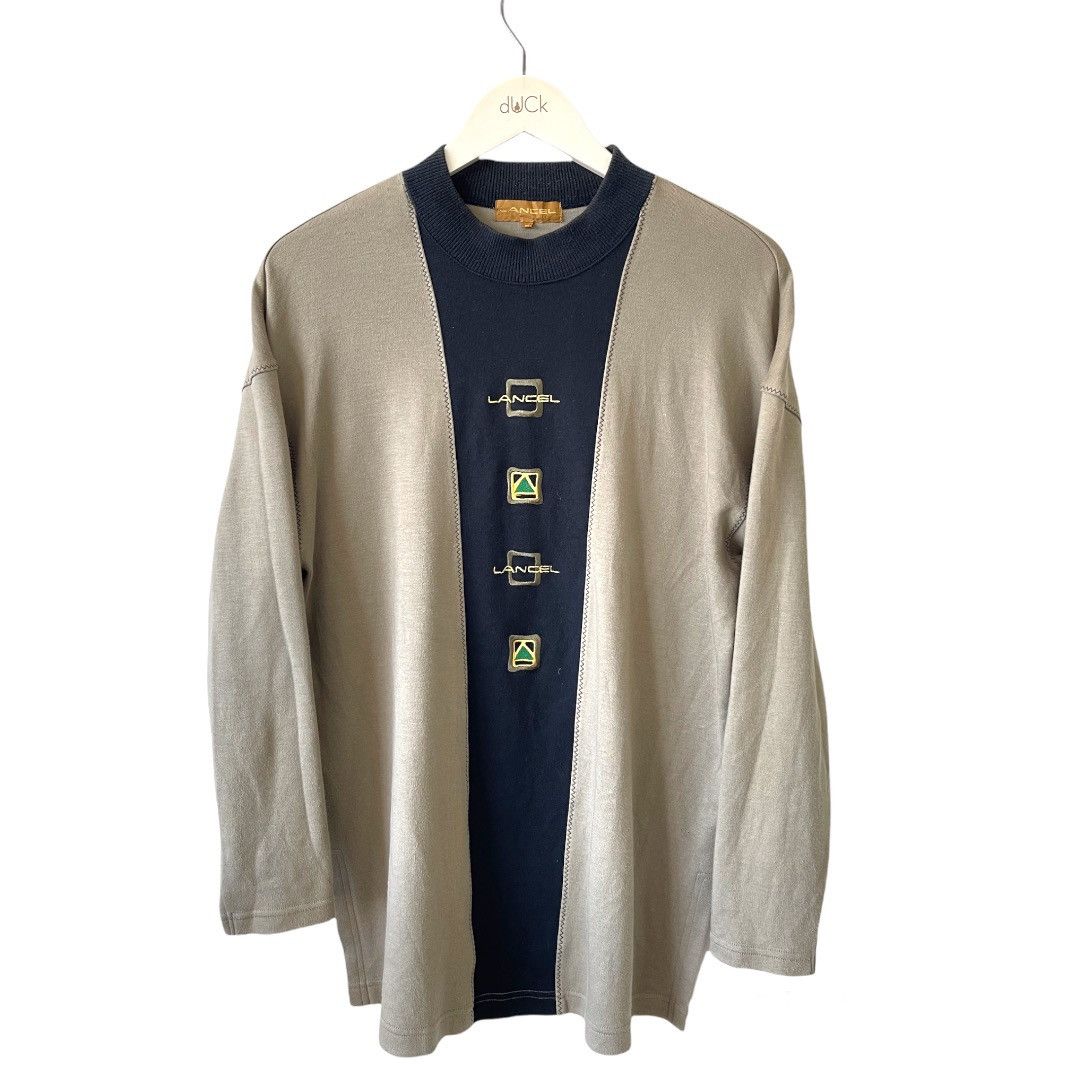 Lancel VINTAGE🔥🔥LANCEL PARIS CLASSIC ART CREWNECK SWEATSHIRT Size US M / EU 48-50 / 2 - 1 Thumbnail