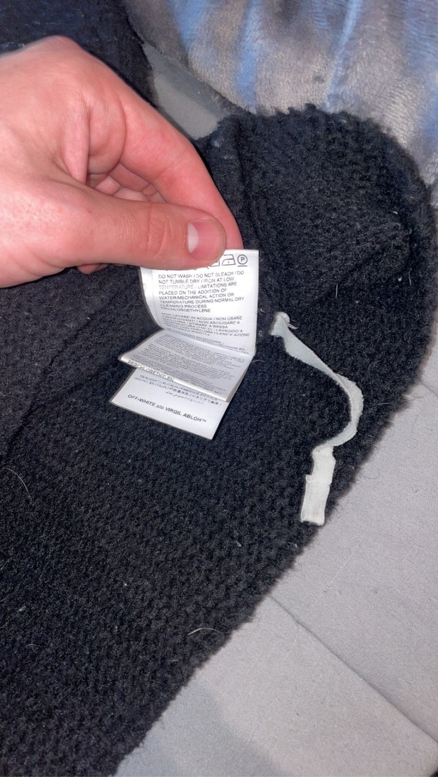 Off-White Off-White Knitted Sweater Size US L / EU 52-54 / 3 - 7 Thumbnail