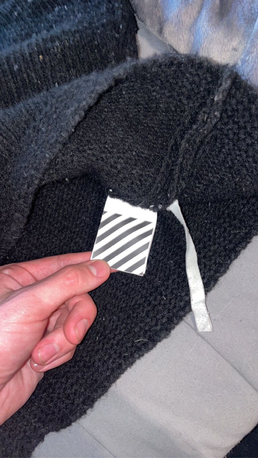 Off-White Off-White Knitted Sweater Size US L / EU 52-54 / 3 - 5 Thumbnail