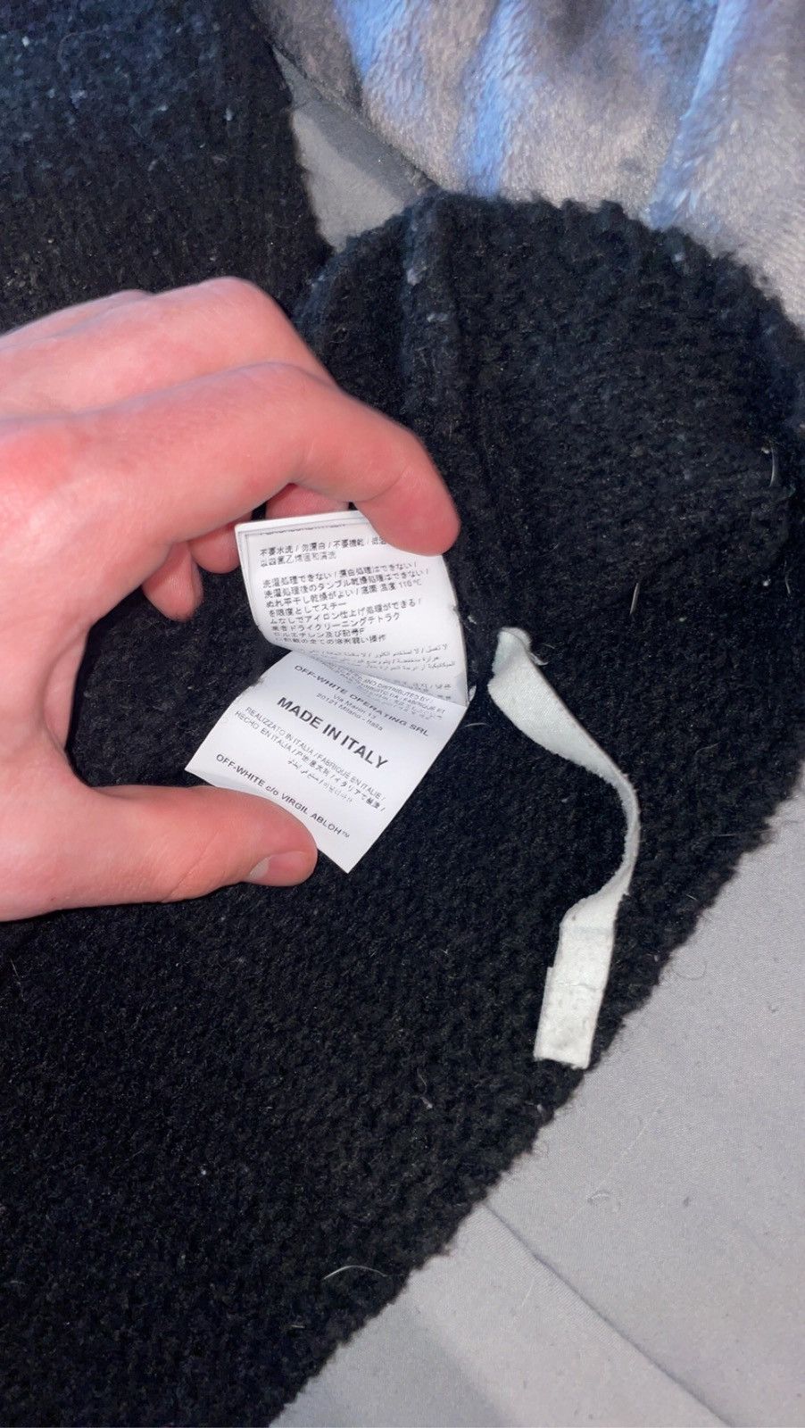 Off-White Off-White Knitted Sweater Size US L / EU 52-54 / 3 - 8 Thumbnail