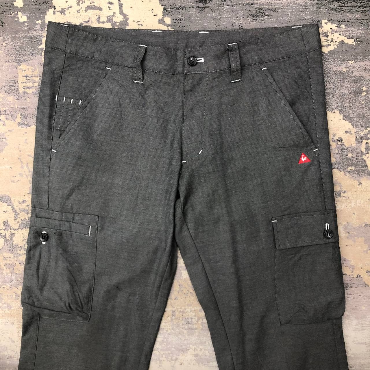 Le Coq Sportif P388 GOLF COLLECTION LE COQ SPORTIF CARGO PANTS Size US 34 / EU 50 - 3 Thumbnail