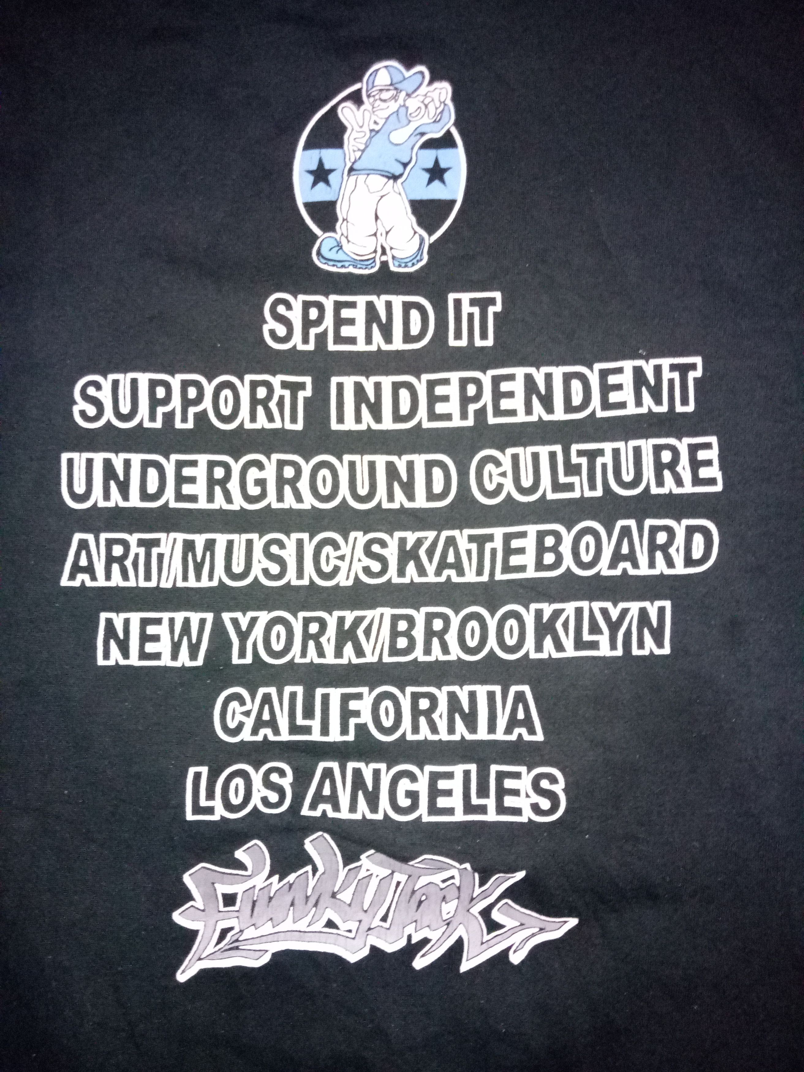 Rap Tees Vintage Hip Hop Funky Jack Art Music Skateboard Size US M / EU 48-50 / 2 - 6 Thumbnail
