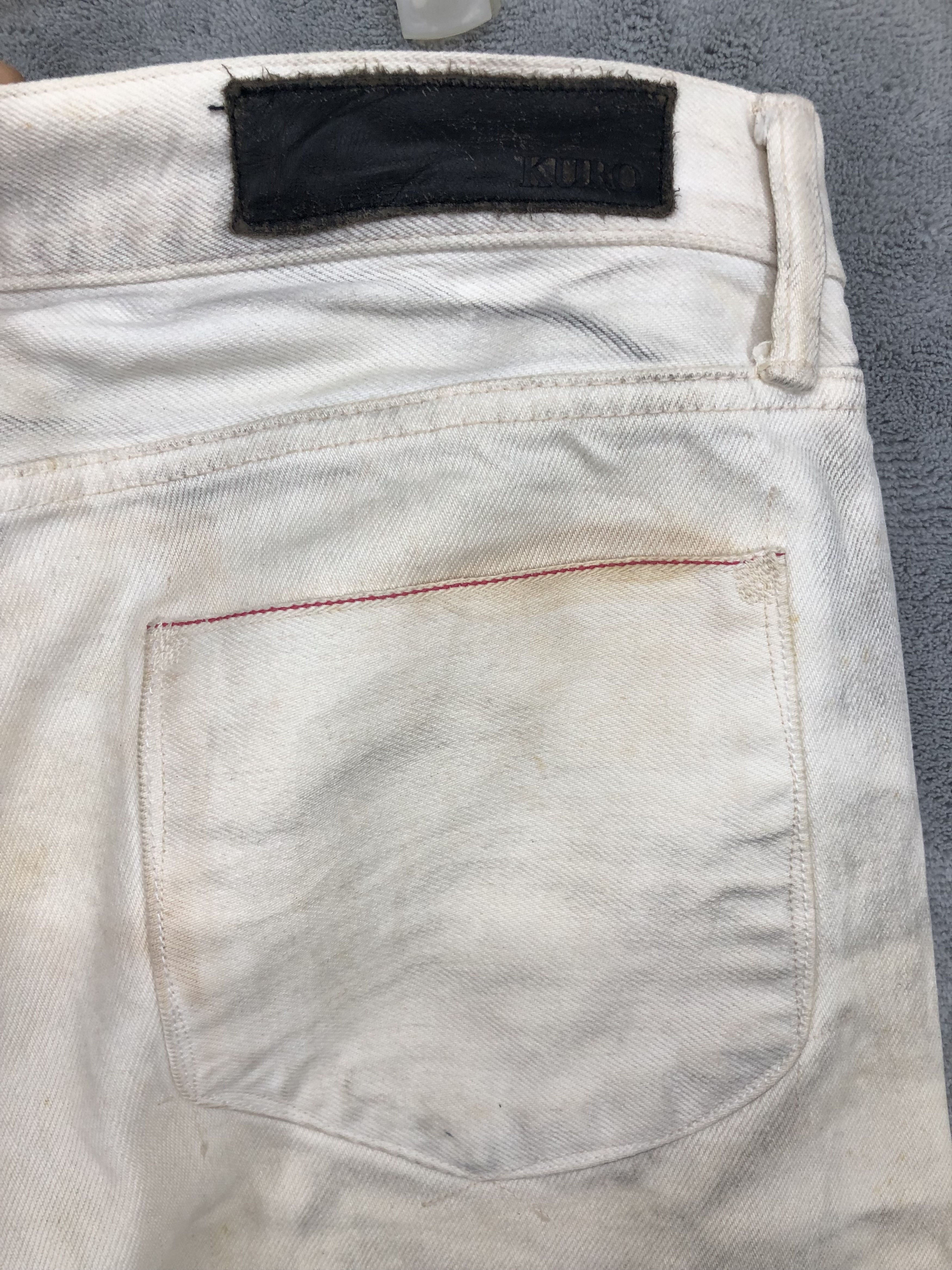 Japanese Brand × KURO Kuro Graphite Selvedge Jeans Size US 32 / EU 48 - 8 Thumbnail