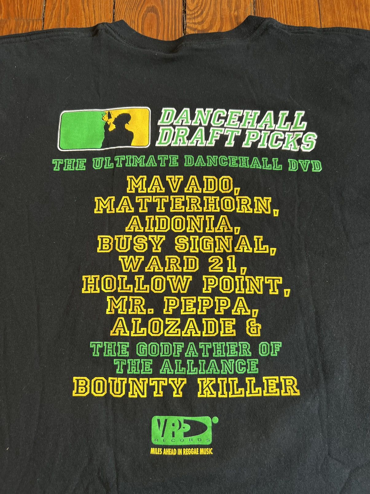 Rap Tees × Vintage Vintage Dancehall Draft Picks Shirt Bounty Killer Mavado Size US XL / EU 56 / 4 - 1 Thumbnail