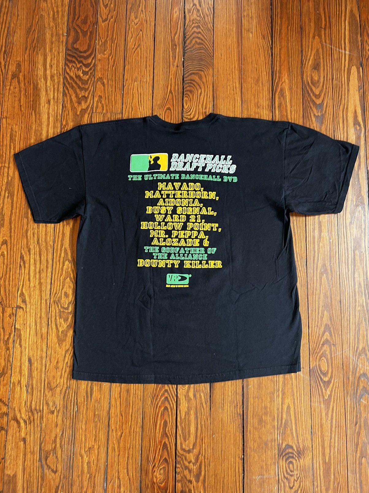 Rap Tees × Vintage Vintage Dancehall Draft Picks Shirt Bounty Killer Mavado Size US XL / EU 56 / 4 - 4 Thumbnail