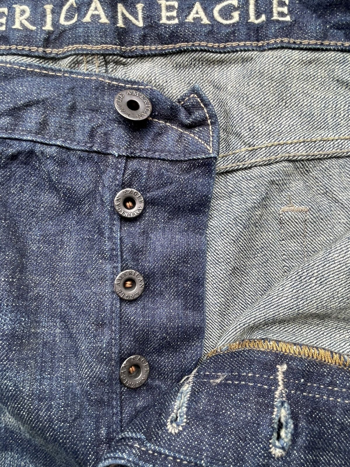 American Eagle Outfitters American Eagles Selvedge Distressed Denim Size 50 Size US 44 / EU 60 - 23 Thumbnail