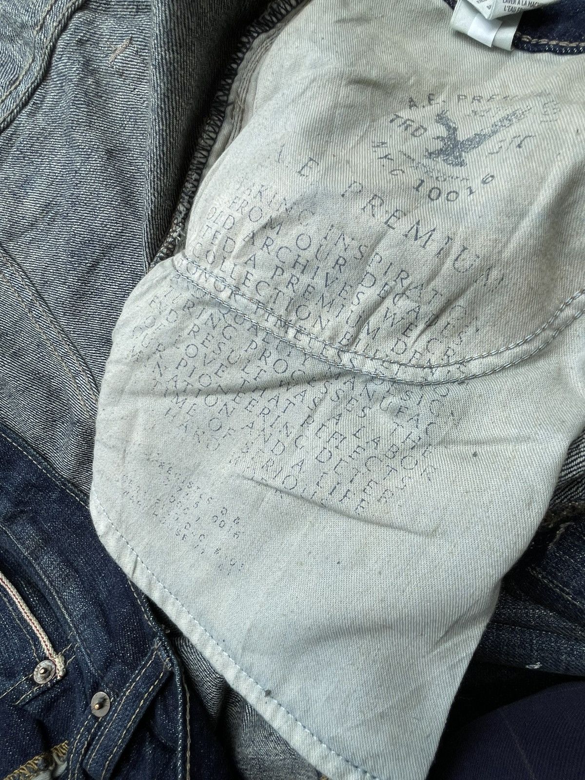American Eagle Outfitters American Eagles Selvedge Distressed Denim Size 50 Size US 44 / EU 60 - 21 Thumbnail