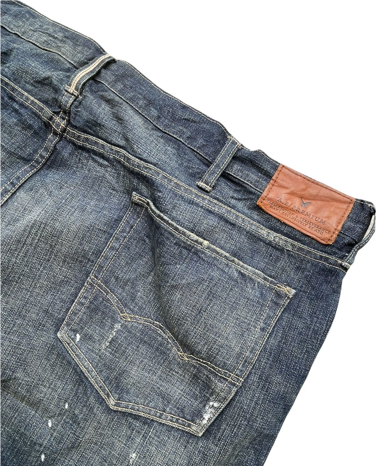 American Eagle Outfitters American Eagles Selvedge Distressed Denim Size 50 Size US 44 / EU 60 - 16 Thumbnail