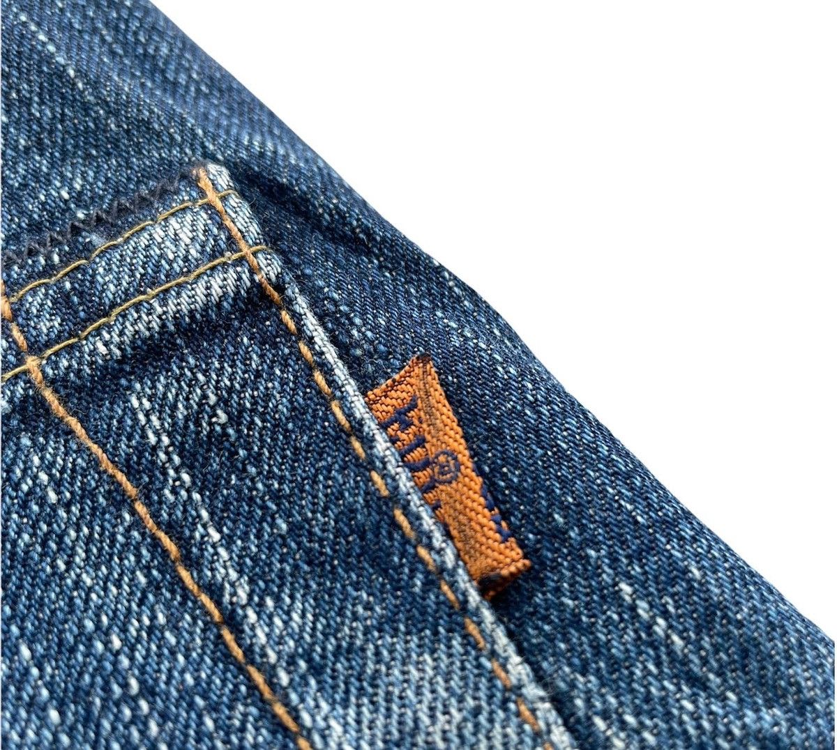 Edwin Vintage Edwin 505Z Selvedge Aging Distressed Denim Size US 35 - 5 Thumbnail