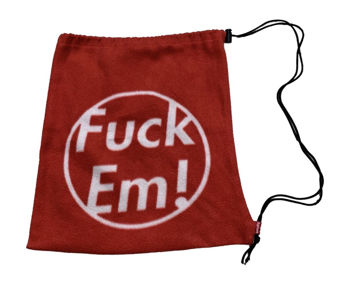 Futura Rare Supreme Supreme Fuck Em Drawstring Knapsack Bag Grailed