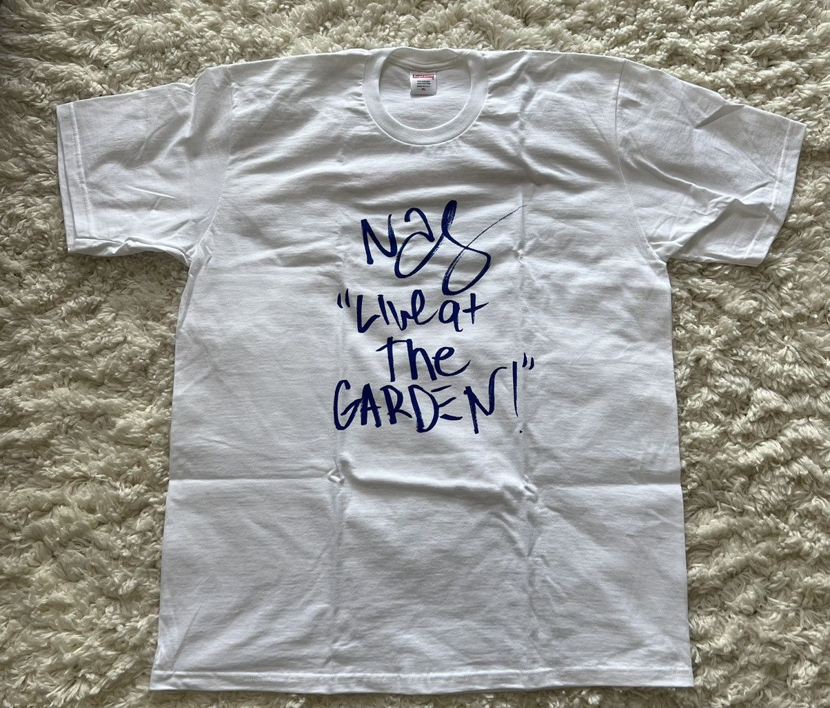 激レア入手困難 Supreme Nas Madison Square Garden F&F Tシャツ Supreme Supreme Nas Live At The Garden F&F tee | Grailed