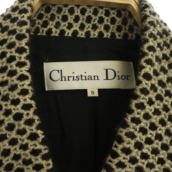 Dior Christian Dior Vintage Tweed Double Breasted Coat Size M / US 6-8 / IT 42-44 - 3 Thumbnail