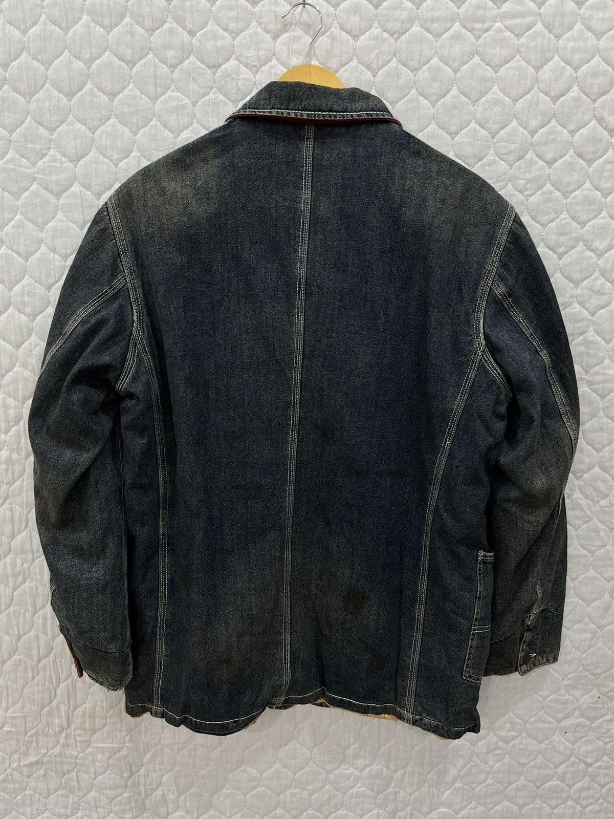 Vintage G. VINTAGE TEXACO CHORE DENIM JACKET Size US M / EU 48-50 / 2 - 4 Thumbnail