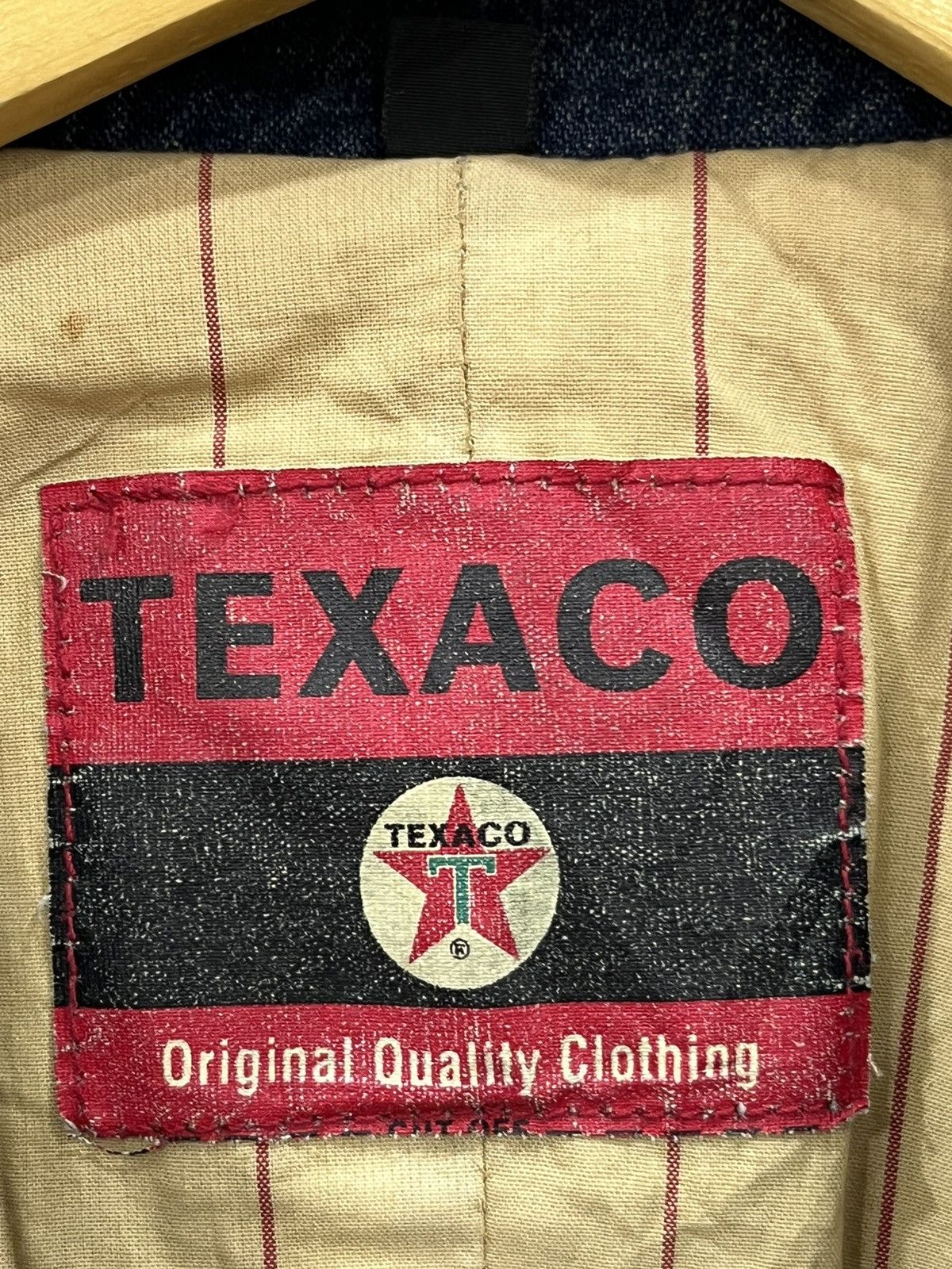 Vintage G. VINTAGE TEXACO CHORE DENIM JACKET Size US M / EU 48-50 / 2 - 7 Thumbnail
