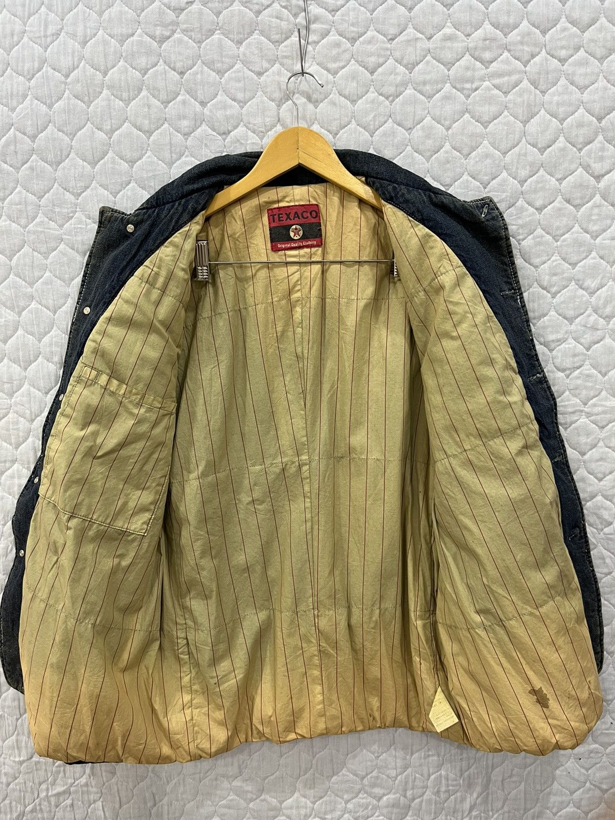 Vintage G. VINTAGE TEXACO CHORE DENIM JACKET Size US M / EU 48-50 / 2 - 5 Thumbnail