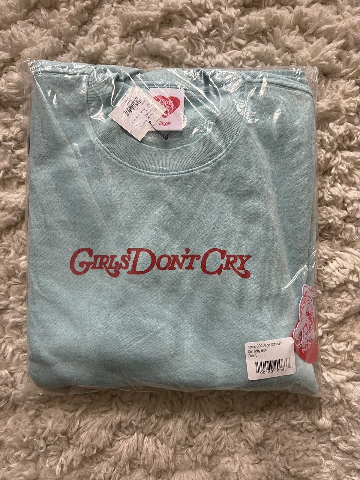 Girls Dont Cry Girls Don't Cry Verdy GDC Angel Logo Crewneck