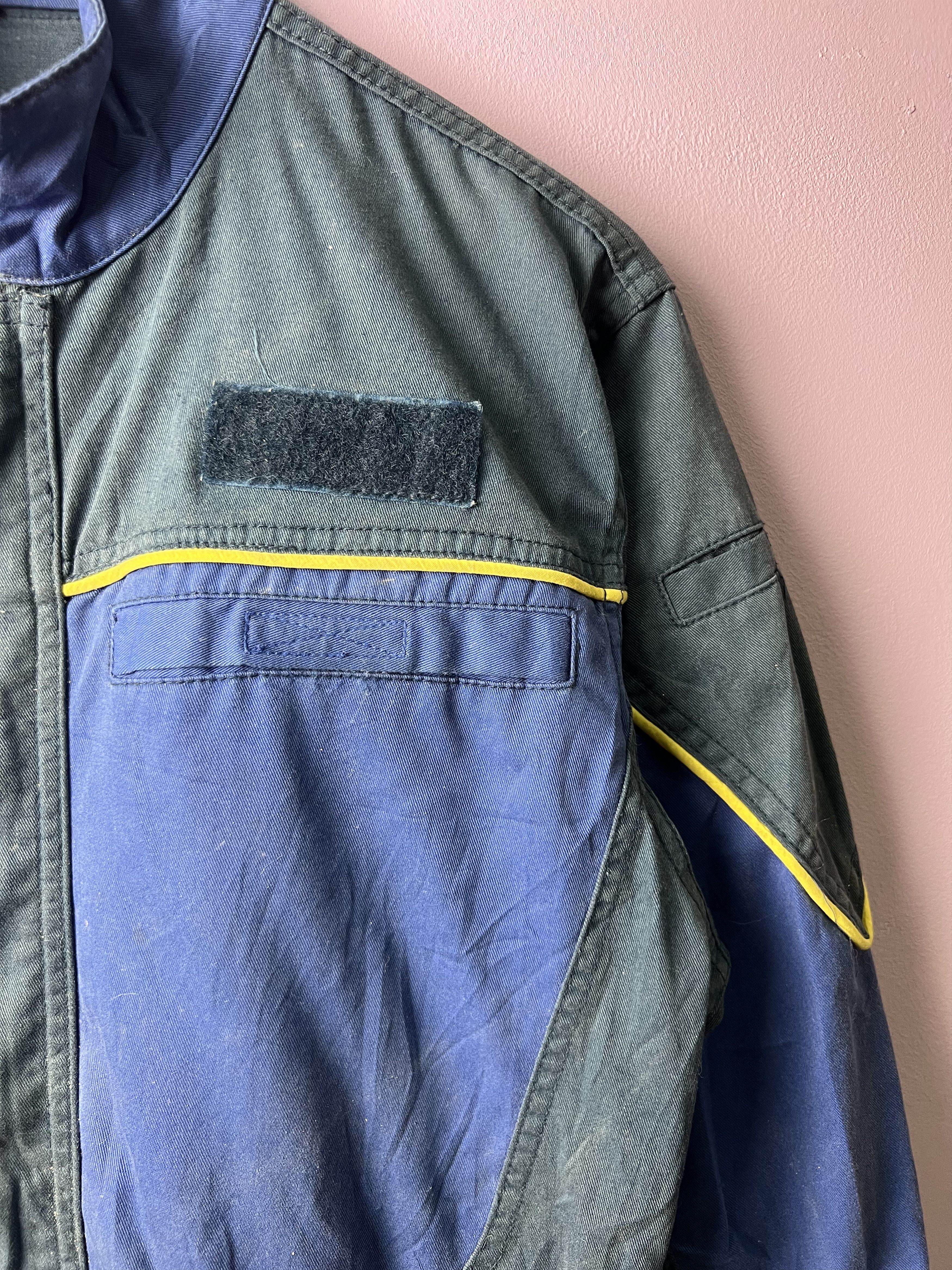Dunlop 🔥Vintage Dunlop Racing Overalls Jumpsuit Size US 37 - 6 Thumbnail