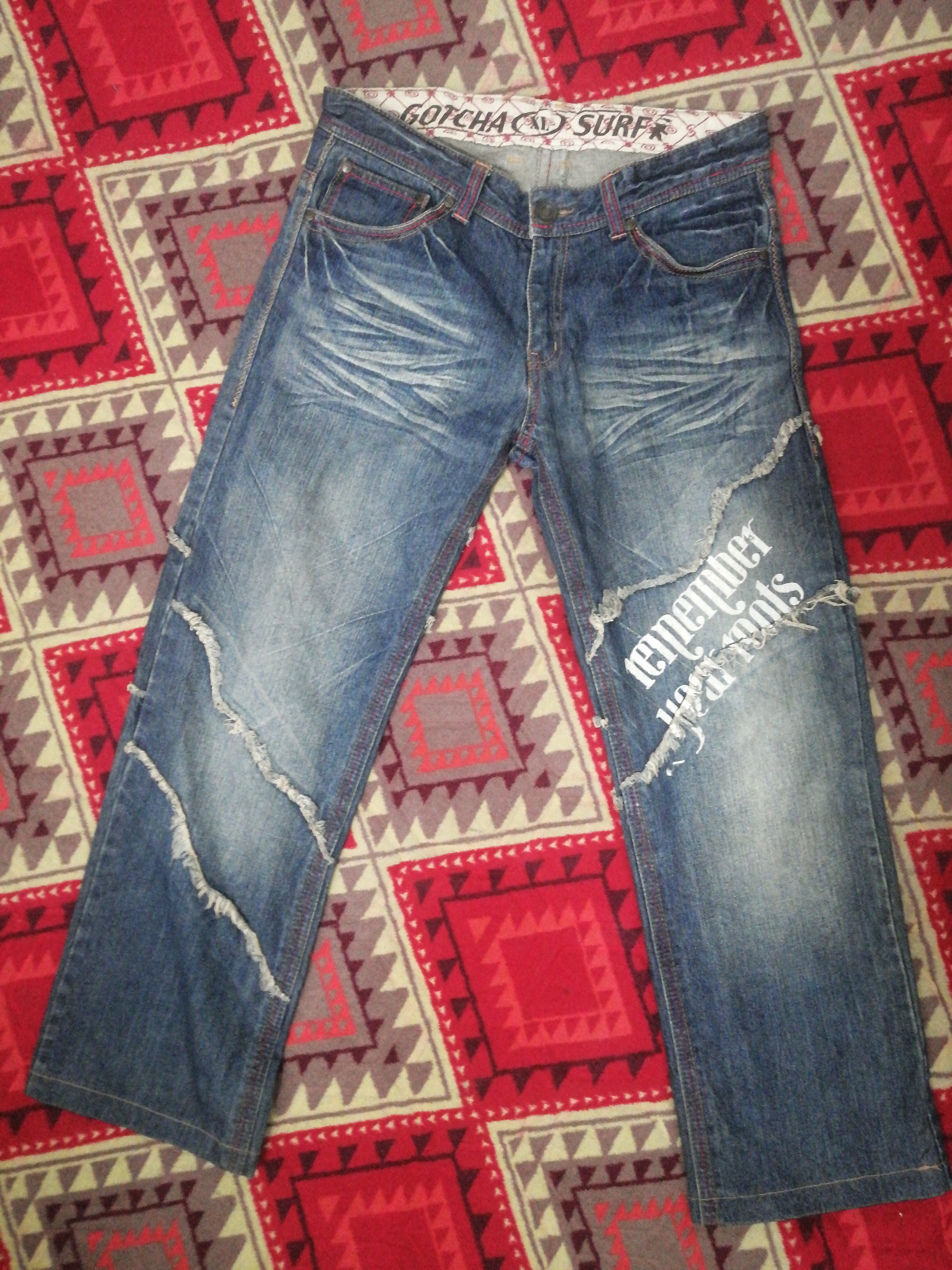 Gotcha × Seditionaries Gotcha Surfstyle Jeans Size US 34 / EU 50 - 14 Thumbnail