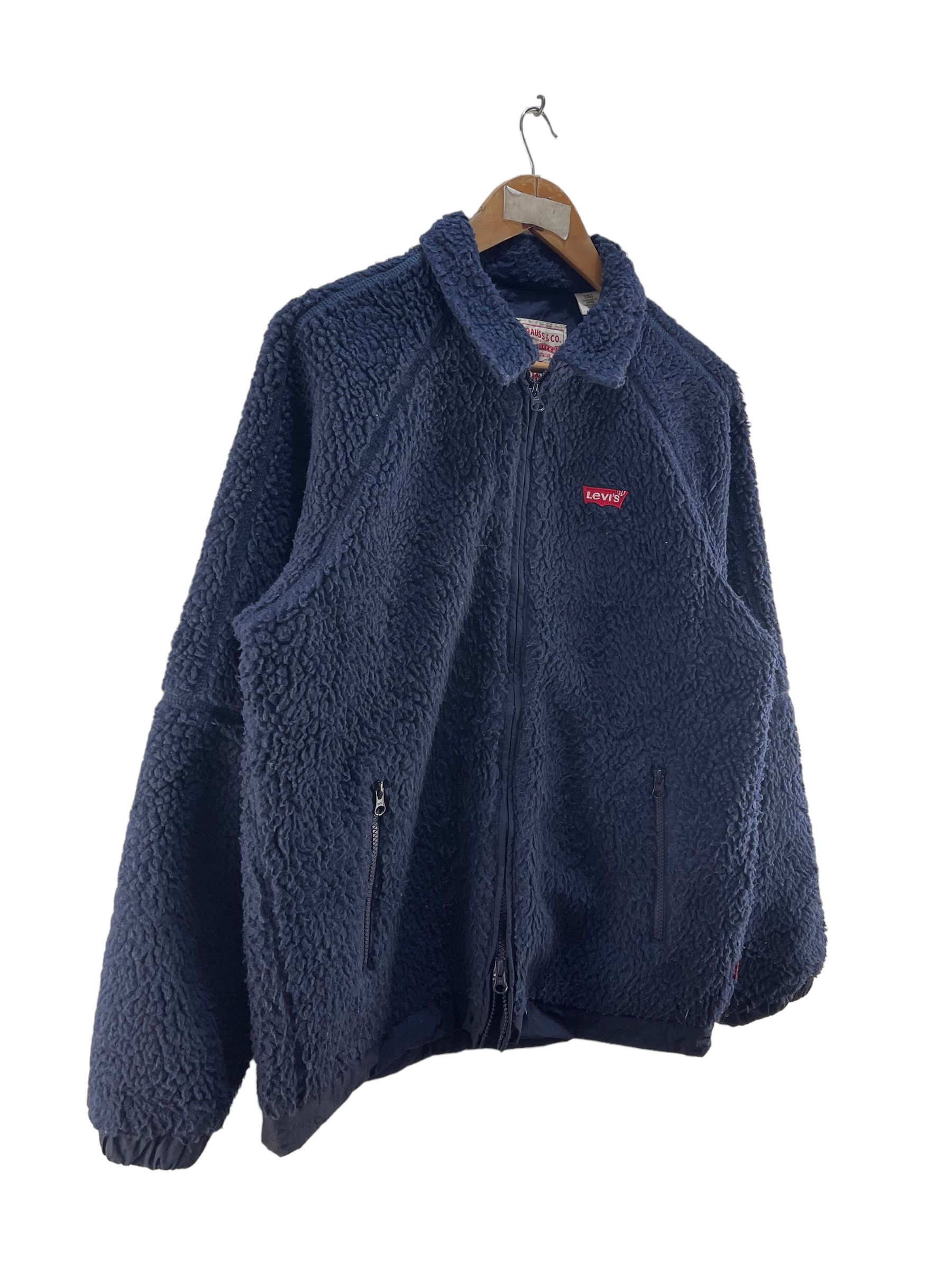 Levi's Levi Strauss & Co Fleece Jacket Size M / US 6-8 / IT 42-44 - 4 Thumbnail